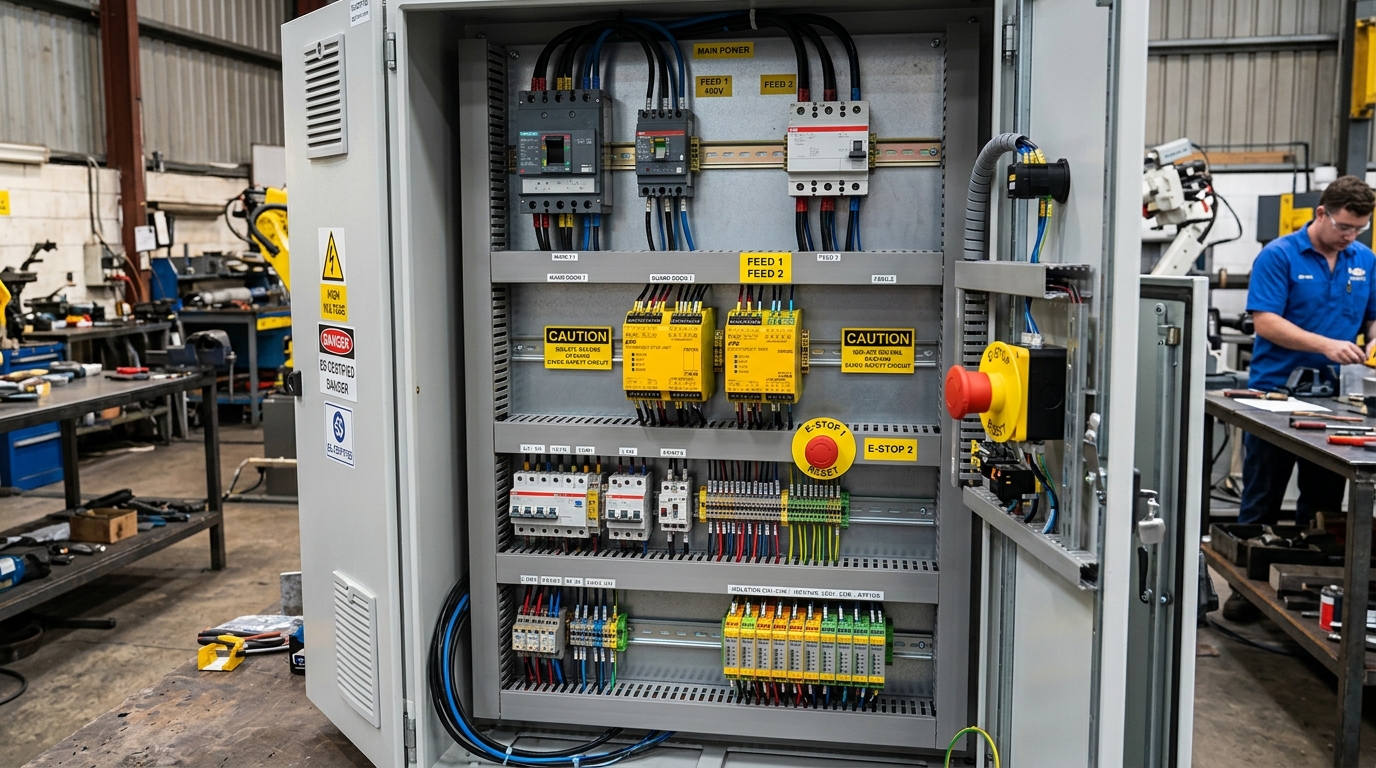 Safety & Fail-Safe Architectures in Robotics: STO, Watchdogs, ISO 13849 & Circuit Isolation