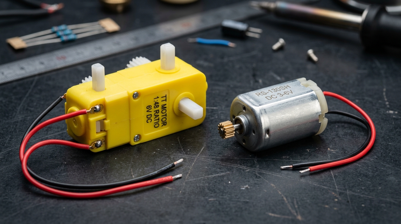DC hobby gear motors